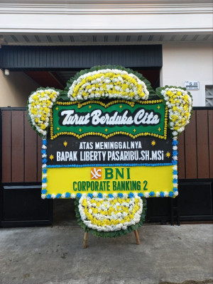 Papan Bunga Duka di Awina
